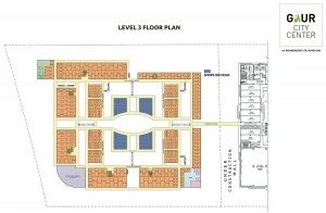 Gaur City Center Office Floor Plan